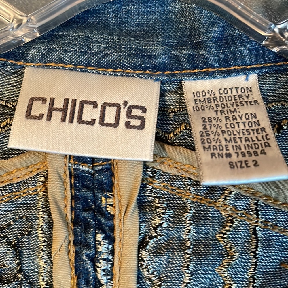 Chicos denim jacket - Picture 2 of 6